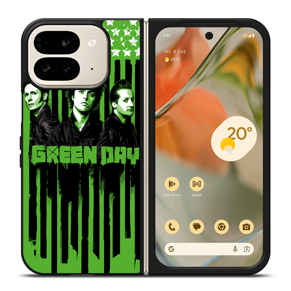 GREEN DAY BAND POSTER 3 Google Pixel 9 Pro Fold Case Cover