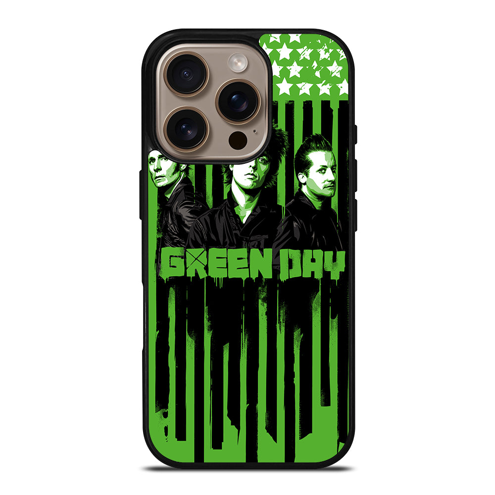GREEN DAY BAND POSTER 3 iPhone 16 Pro Case Cover