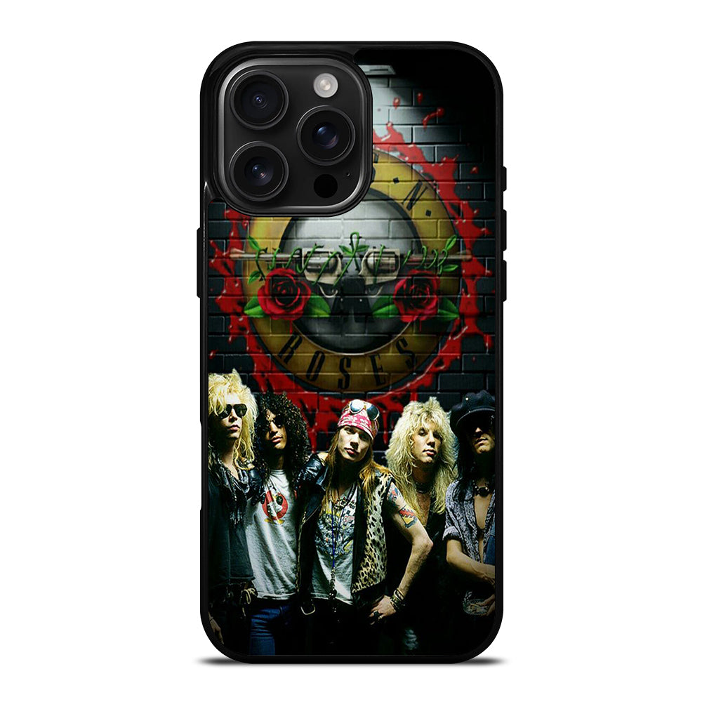 GUNS N ROSES BAND iPhone 16 Pro Max Case Cover