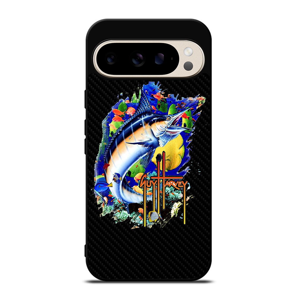 GUY HARVEY ISLAND CARBOON LOGO Google Pixel 9 Pro Case Cover