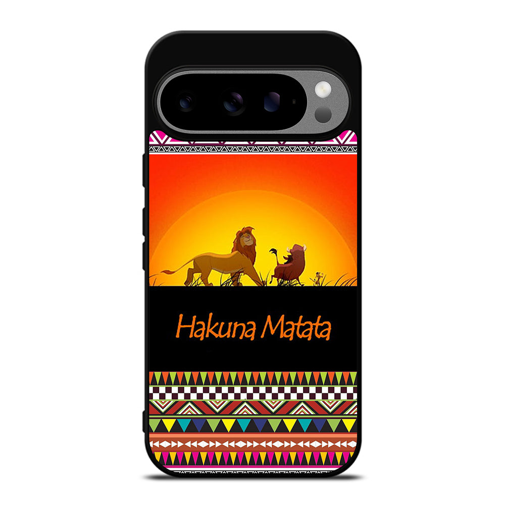HAKUNA MATATA LION KING AZTEC 5 Google Pixel 9 Pro XL Case Cover