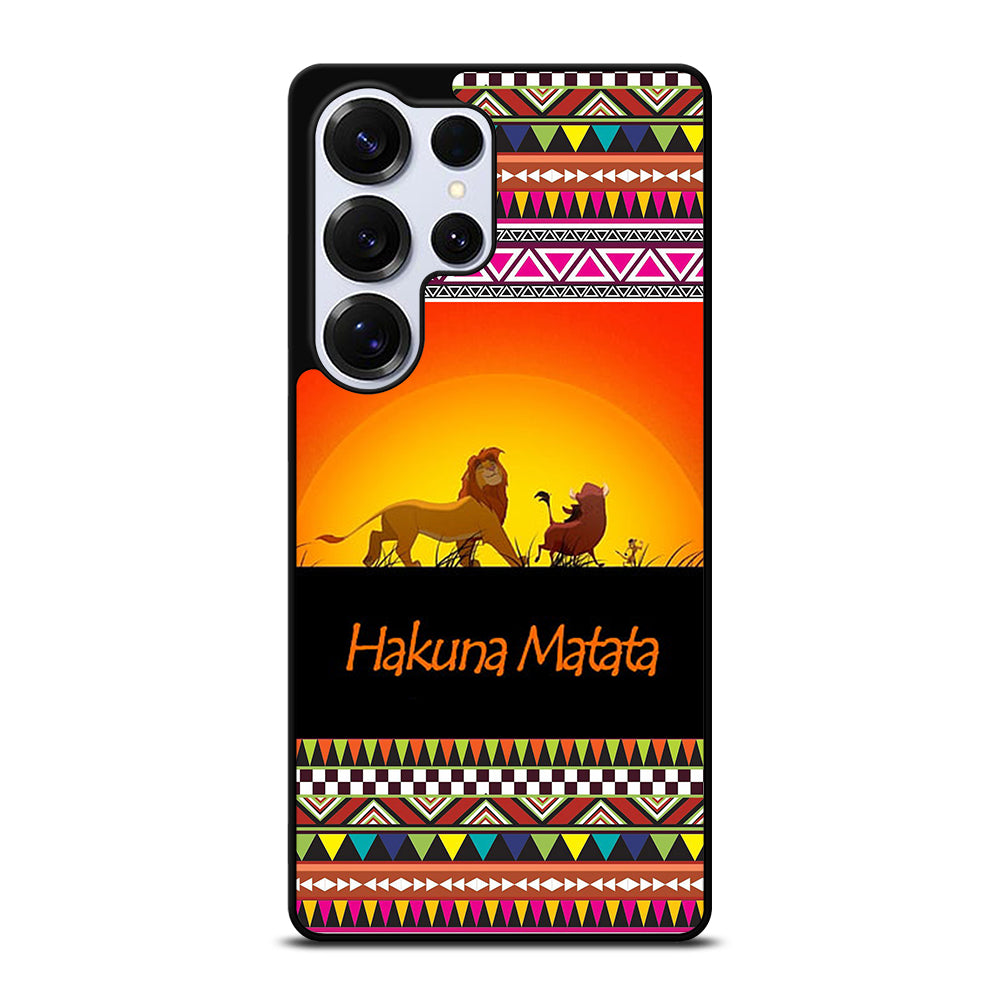 HAKUNA MATATA LION KING AZTEC 5 Samsung Galaxy S26 Ultra Case Cover