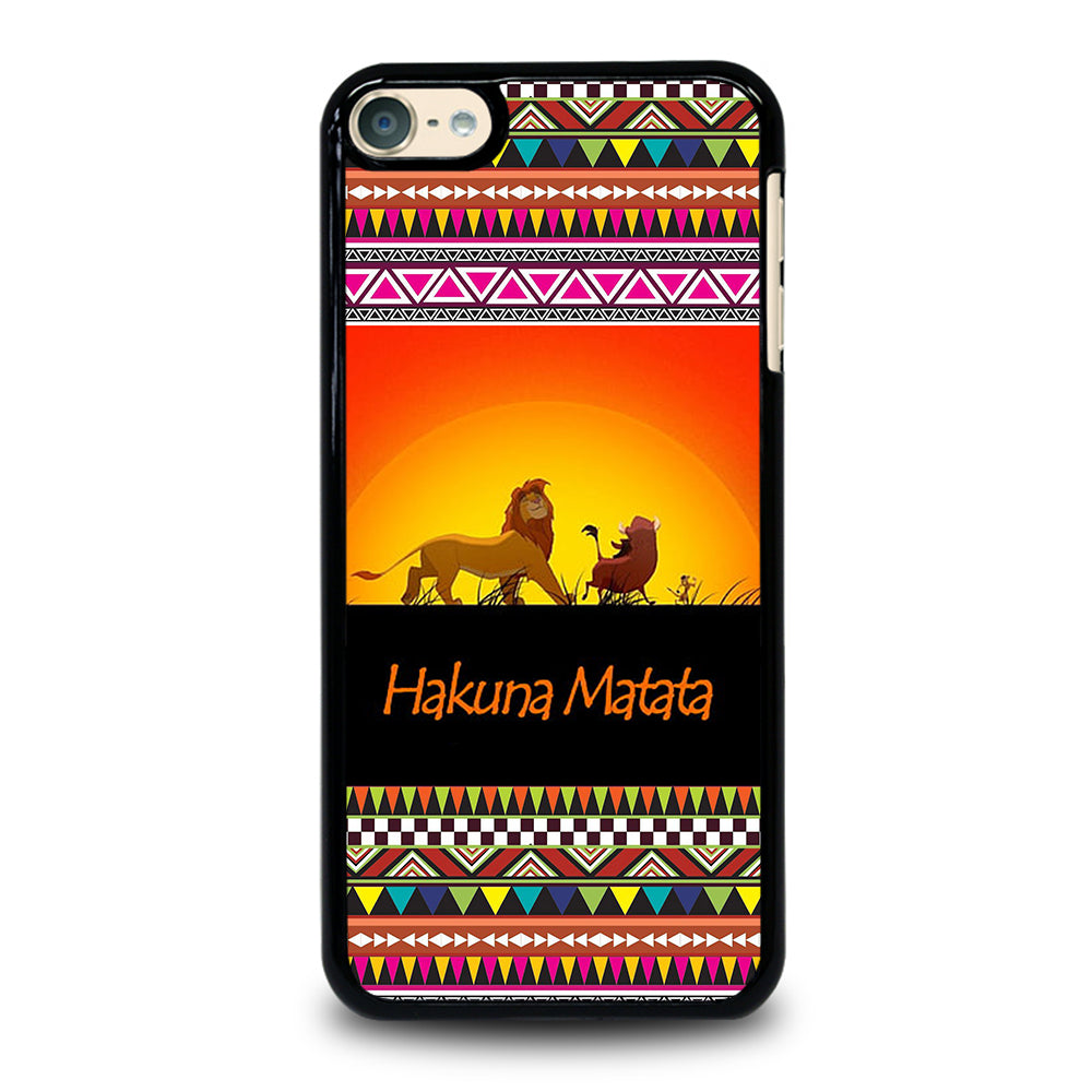 HAKUNA MATATA LION KING AZTEC 5 iPod Touch 6 Case Cover