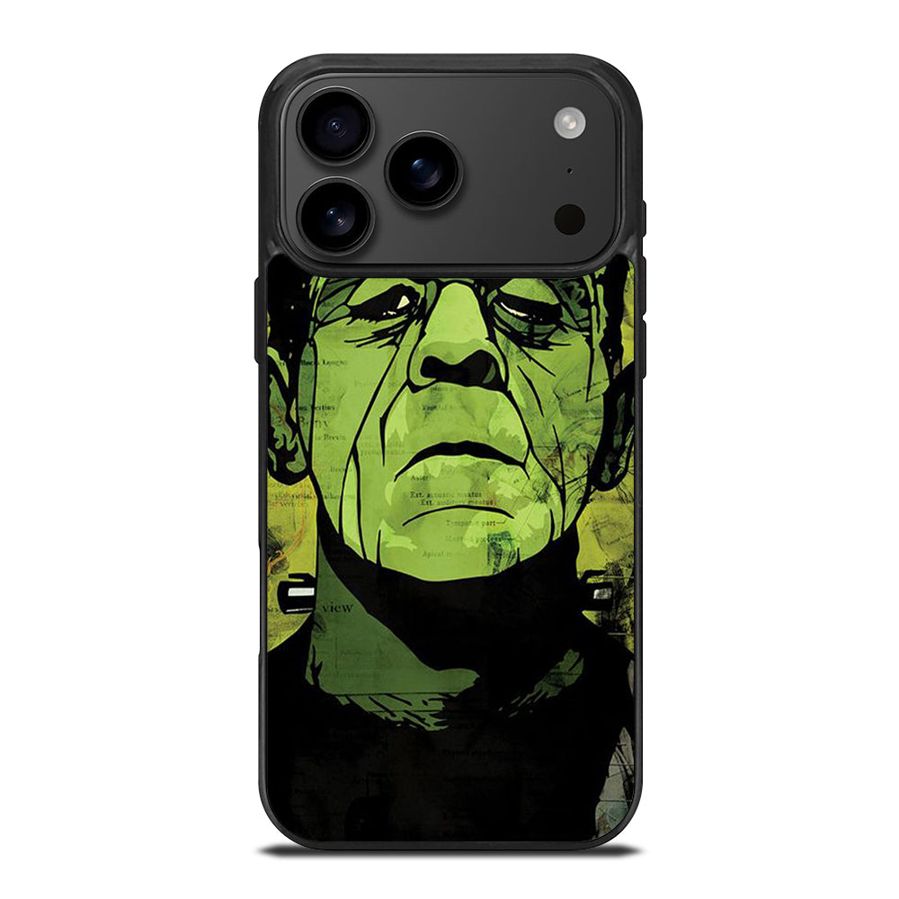HALLOWEEN FRANKENSTEIN ART FACE iPhone 17 Pro Max Case Cover