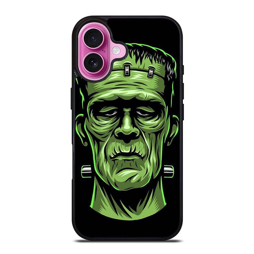 HALLOWEEN FRANKENSTEIN CARTOON iPhone 16 Plus Case Cover
