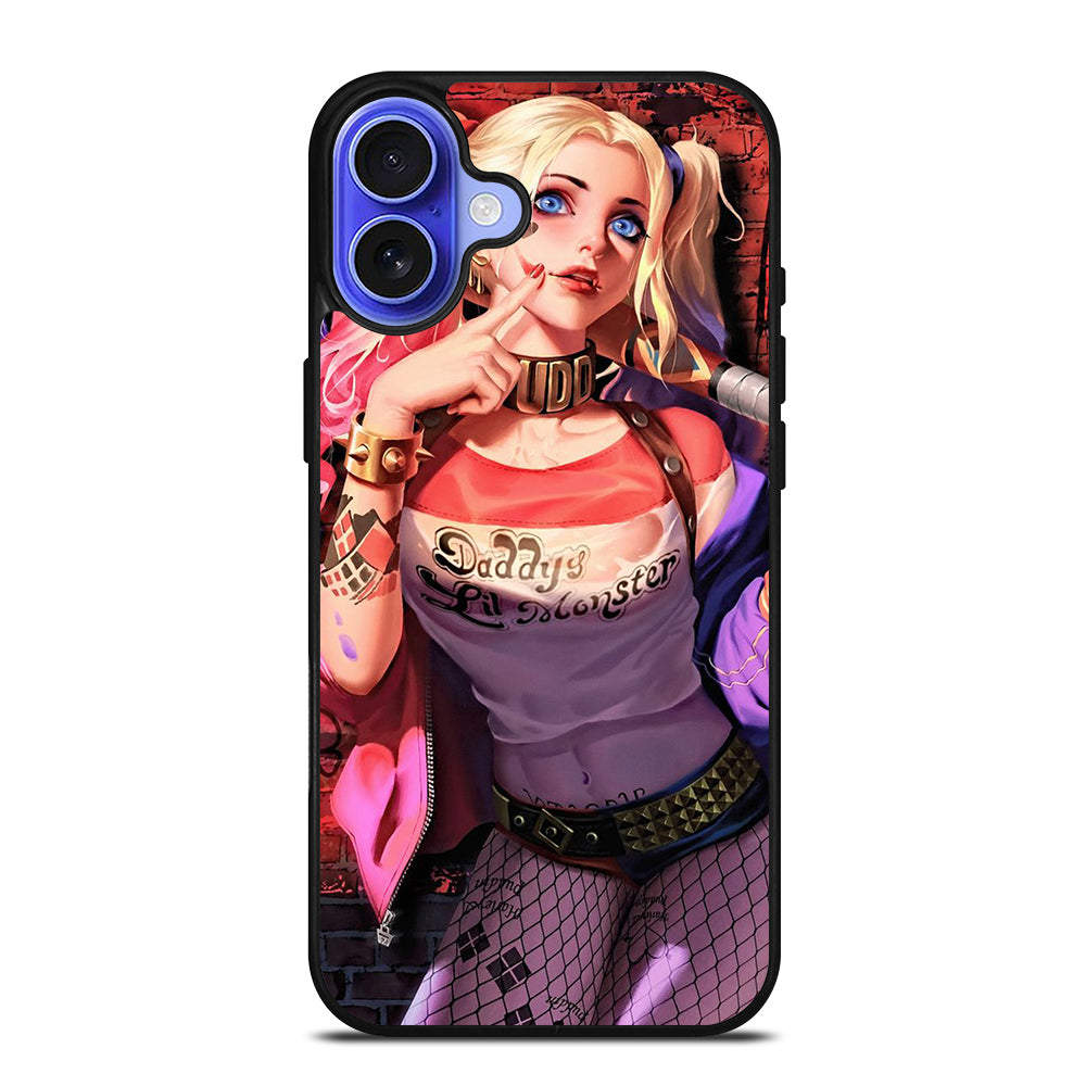 HARLEY QUINN CUTE iPhone 16 Case Cover
