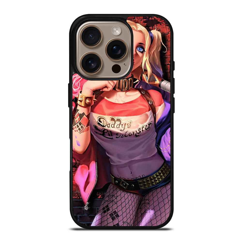HARLEY QUINN CUTE iPhone 16 Pro Case Cover