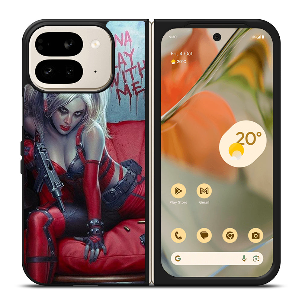 HARLEY QUINN QUOTE Google Pixel 9 Pro Fold Case Cover