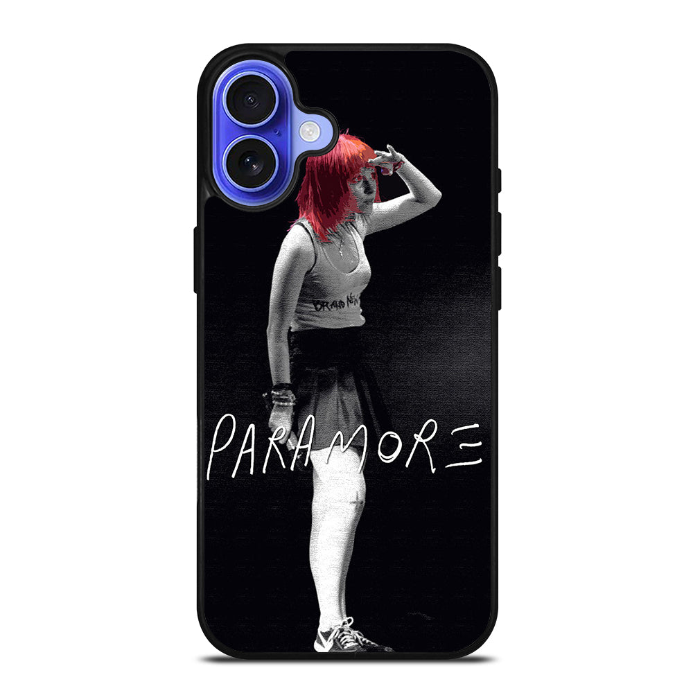 HAYLEY WILLIAMS PARAMORE SINGER iPhone 16 Case Cover
