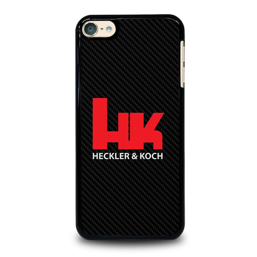 HECKLER AND KOCH LOGO CARBON iPod Touch 6 Case Cover