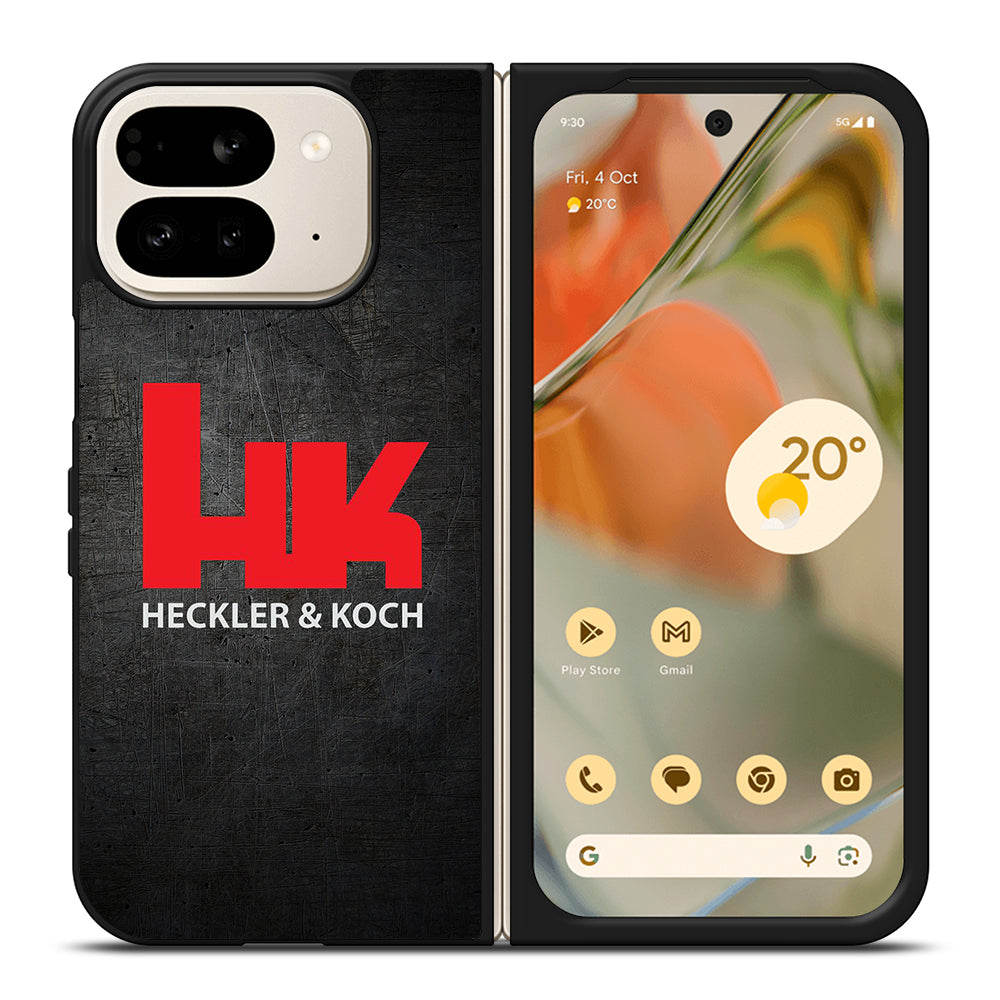 HECKLER AND KOCH LOGO METAL LOGO Google Pixel 9 Pro Fold Case Cover