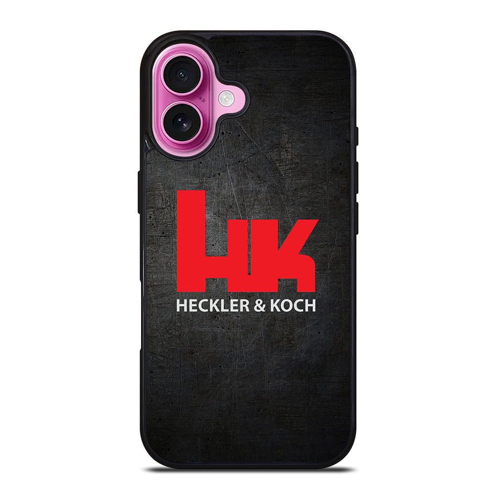 HECKLER AND KOCH LOGO METAL LOGO iPhone 16 Plus Case Cover