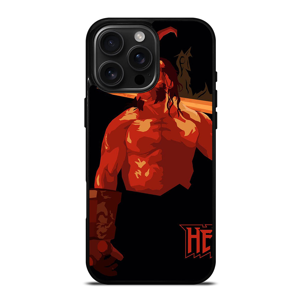 HELLBOY ART 2 iPhone 16 Pro Max Case Cover