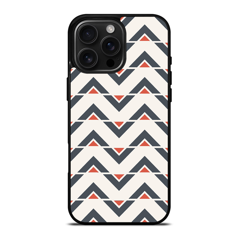 HERRINGBONE TRIANGLE PATTEN 1 iPhone 16 Pro Max Case Cover