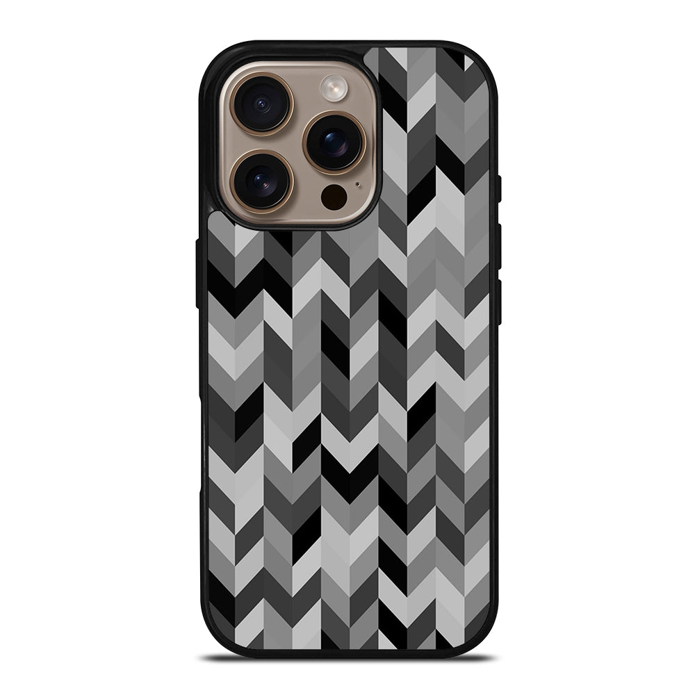 HERRINGBONE TRIANGLE PATTEN 2 iPhone 16 Pro Case Cover