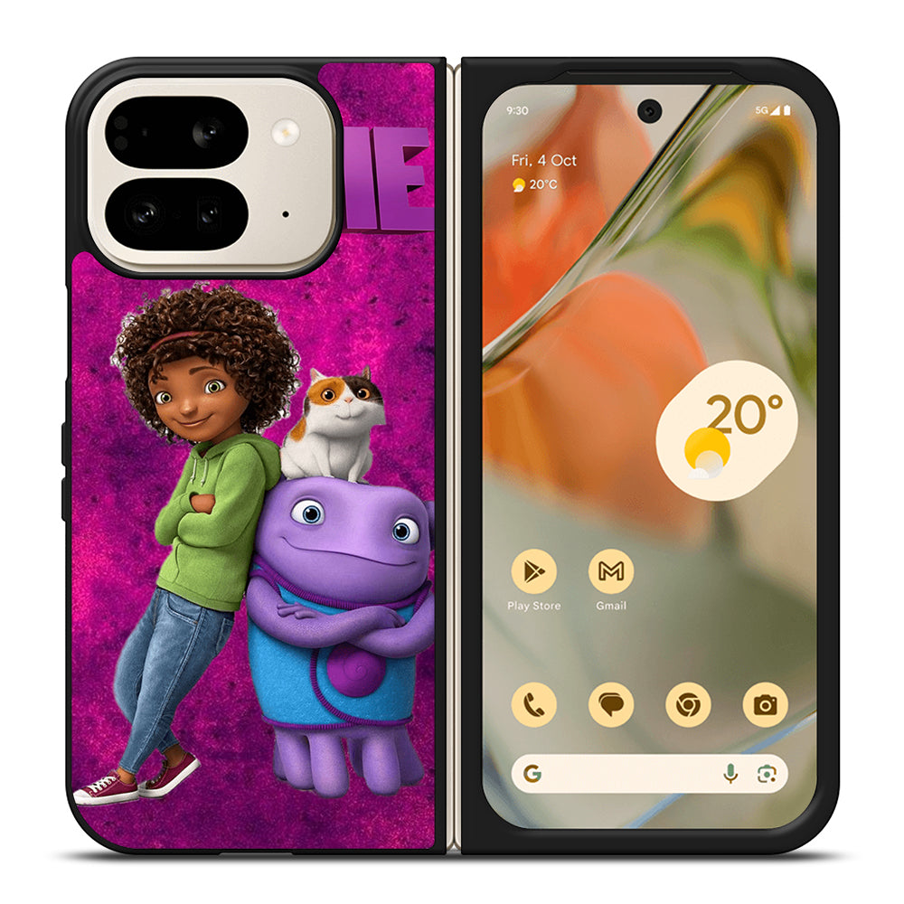 HOME OH AND PIG CARTOON 4 Google Pixel 9 Pro Fold Case Cover