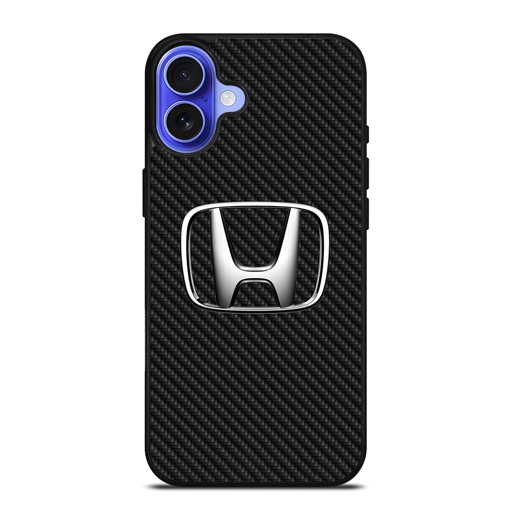 HONDA CARBON LOGO iPhone 16 Case Cover