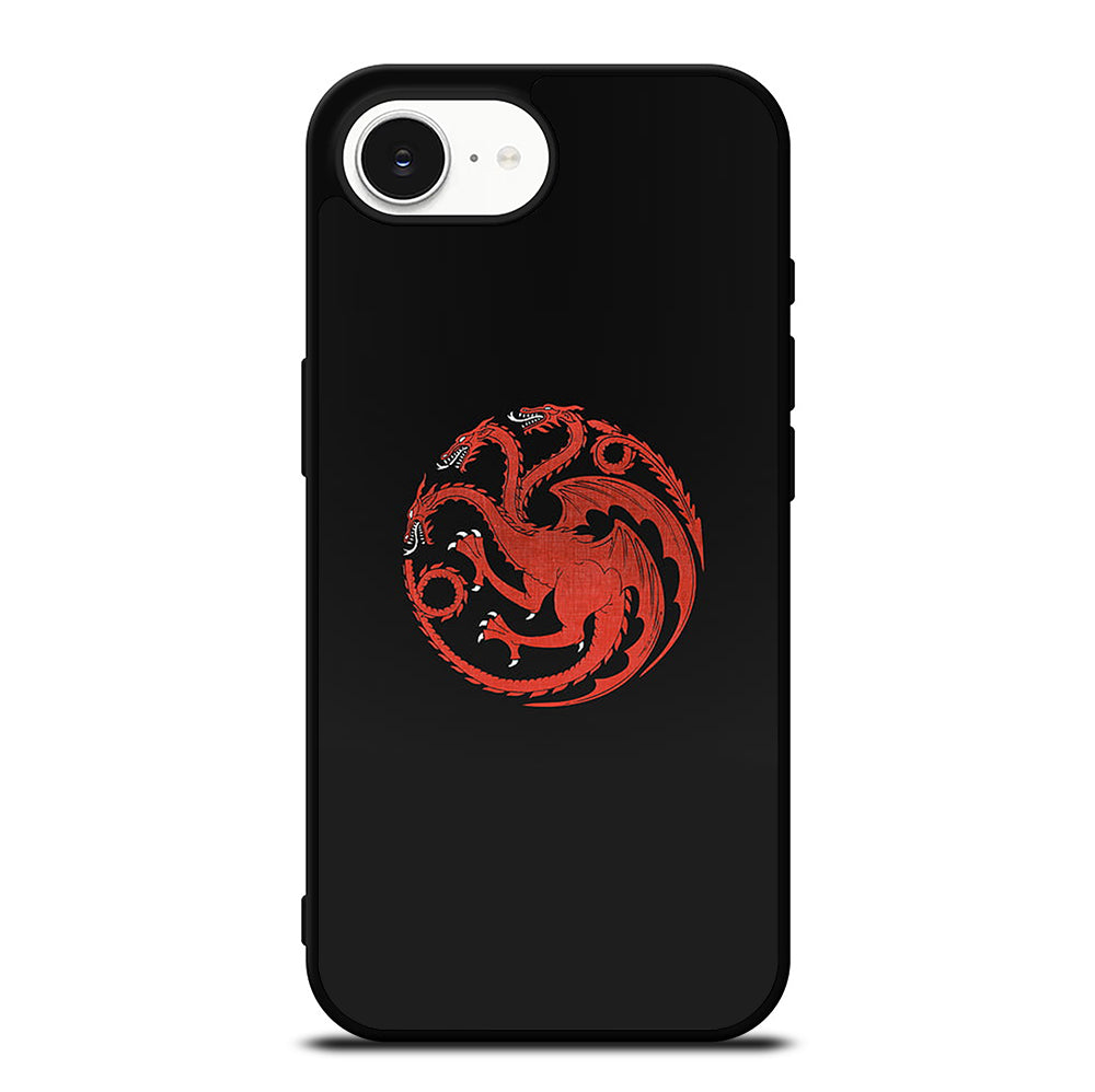 HOUSE OF THE DRAGON BLACK LOGO iPhone 16e Case Cover