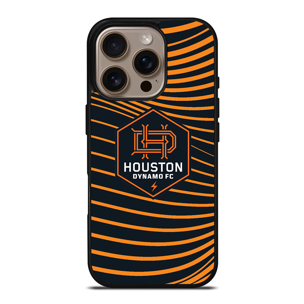 HOUSTON DYNAMO FC LOGO iPhone 16 Pro Case Cover