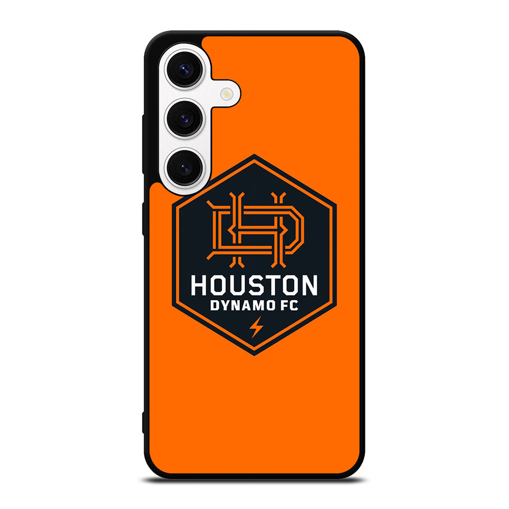HOUSTON DYNAMO FC SOCCER MLS LOGO 2 Samsung Galaxy S24 Case Cover