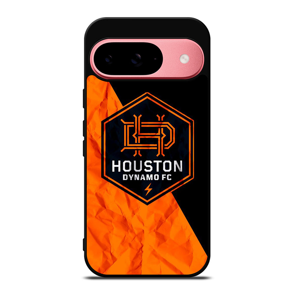 HOUSTON DYNAMO FC SOCCER MLS LOGO 3 Google Pixel 9 Case Cover