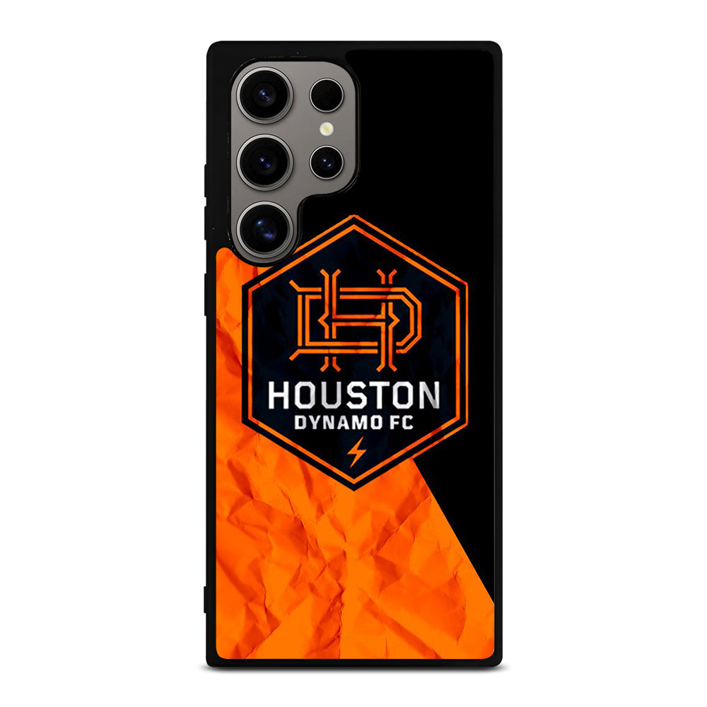 HOUSTON DYNAMO FC SOCCER MLS LOGO 3 Samsung Galaxy S24 Ultra Case Cover