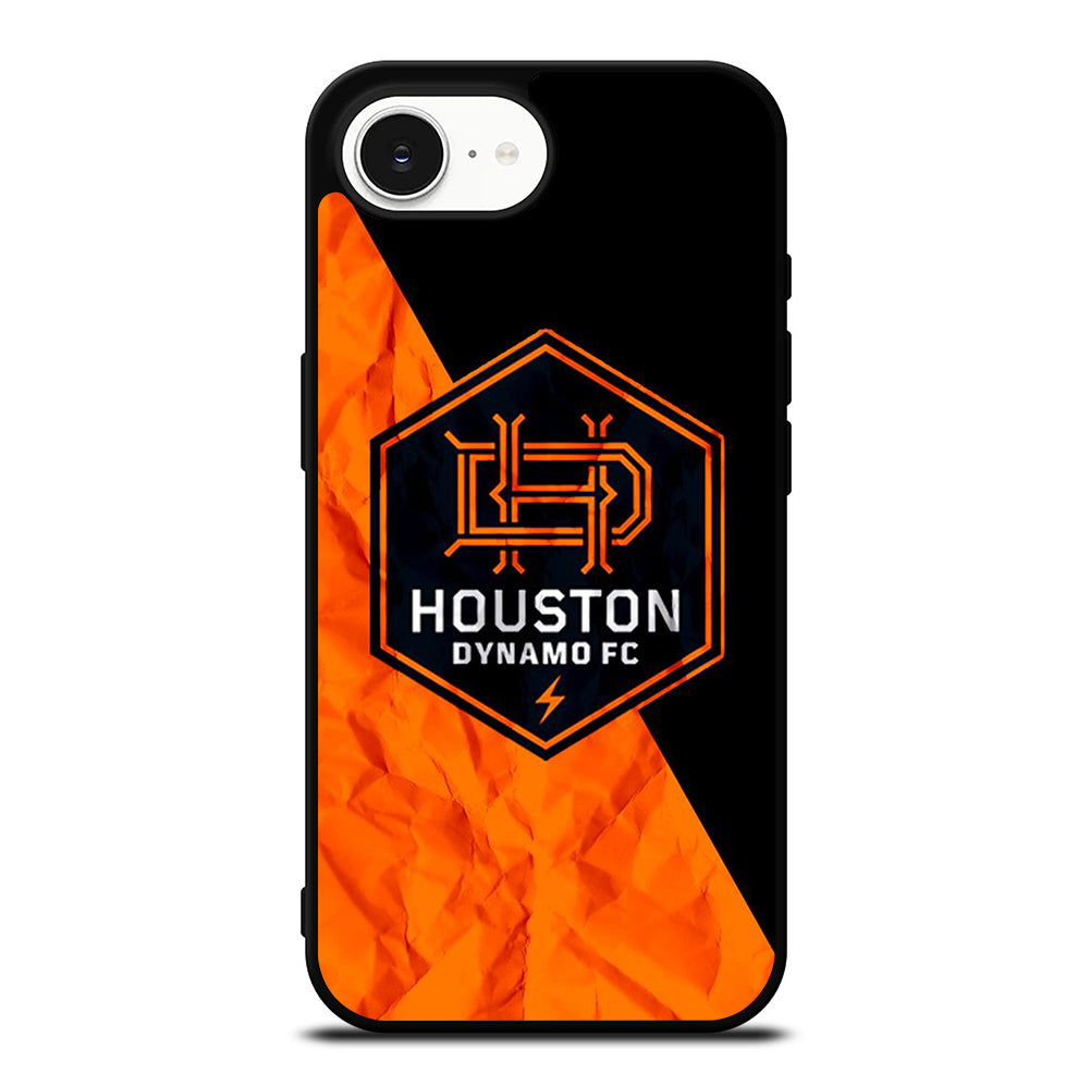 HOUSTON DYNAMO FC SOCCER MLS LOGO 3 iPhone 16e Case Cover