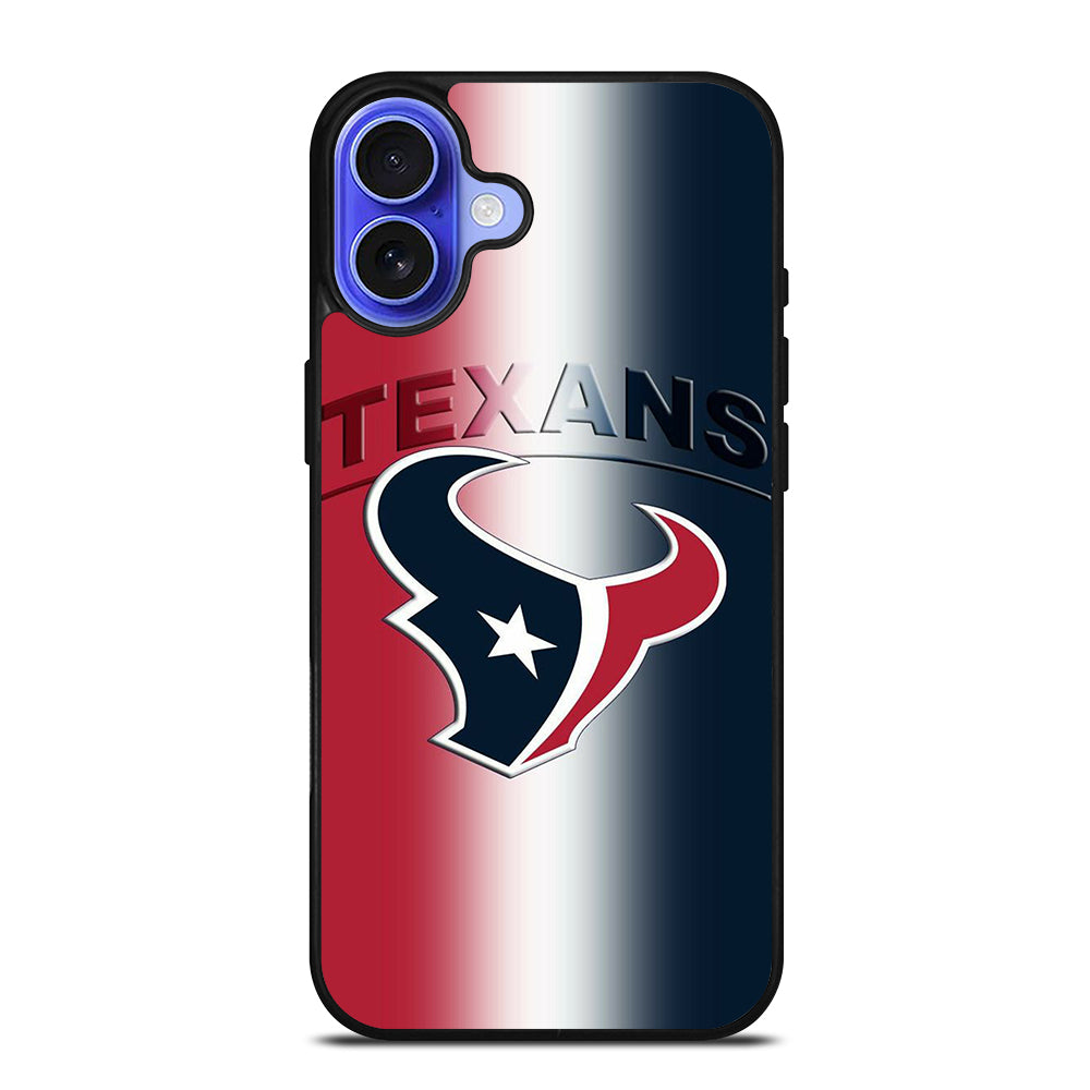 HOUSTON TEXANS FOOTBALL LOGO iPhone 16 Case Cover