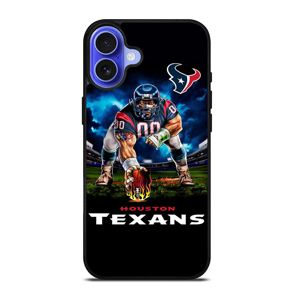 HOUSTON TEXANS NFL iPhone 16 Case Cover