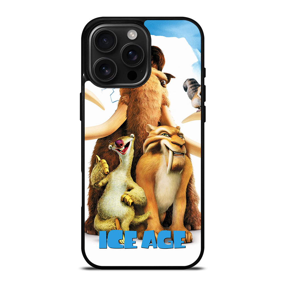 ICE AGE CARTOON iPhone 16 Pro Max Case Cover