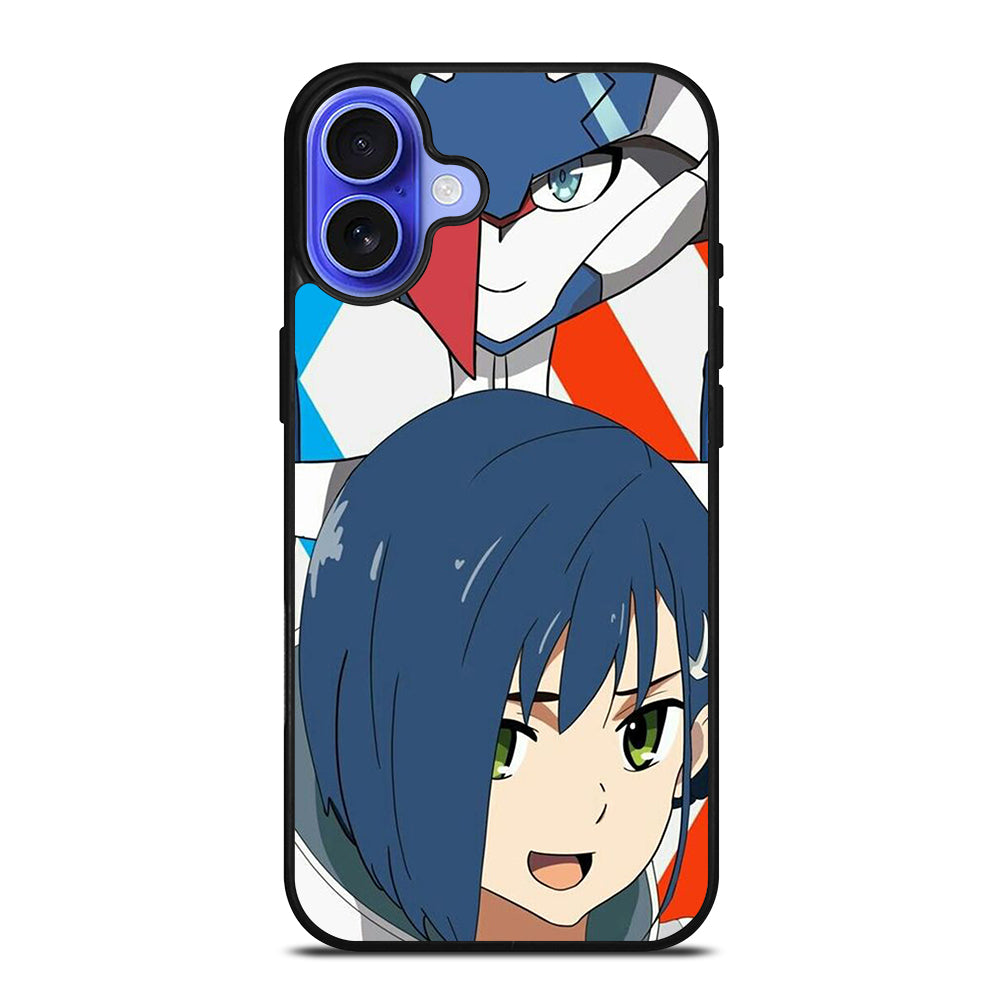 ICHIGO DARLING IN THE FRANXX FACE iPhone 16 Case Cover