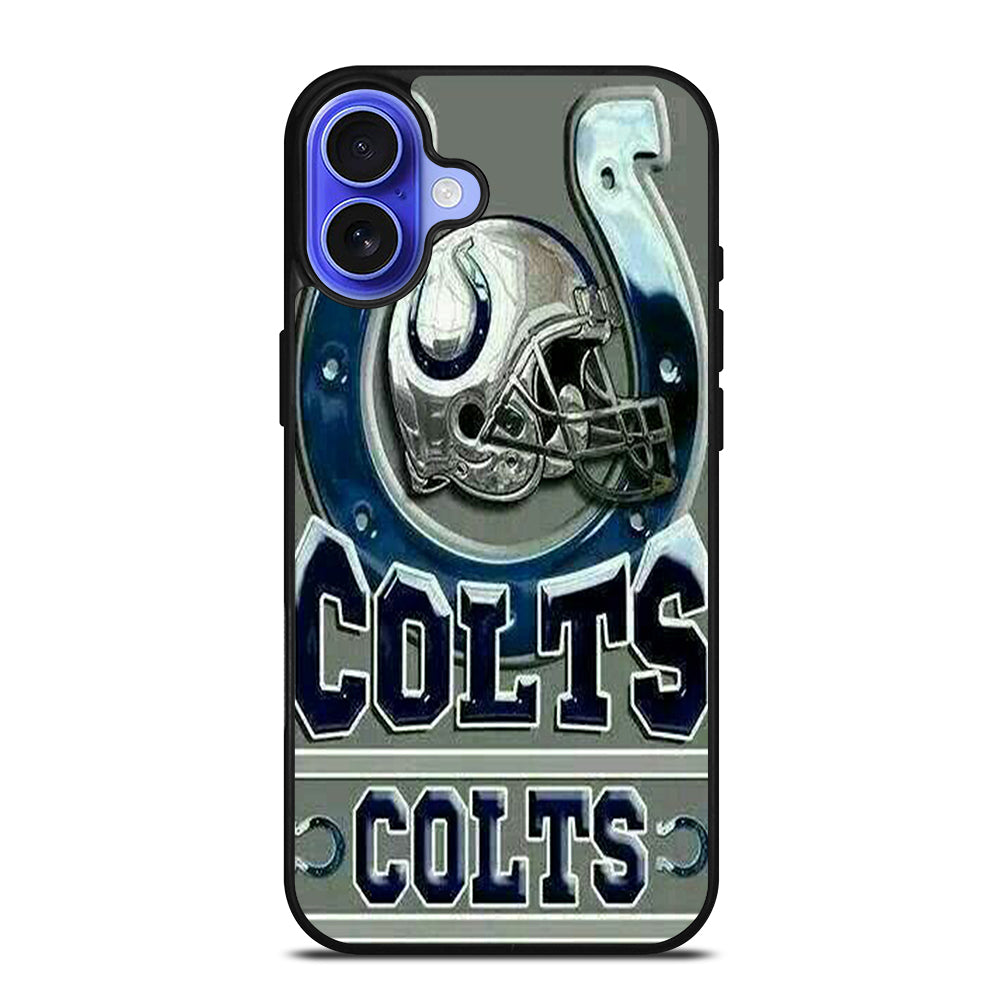 INDIANAPOLIS COLTS LOGO 3 iPhone 16 Case Cover