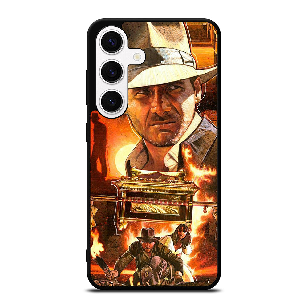 INDIANA JONES RAIDERS OF THE LOST ARK ART Samsung Galaxy S24 Case Cover