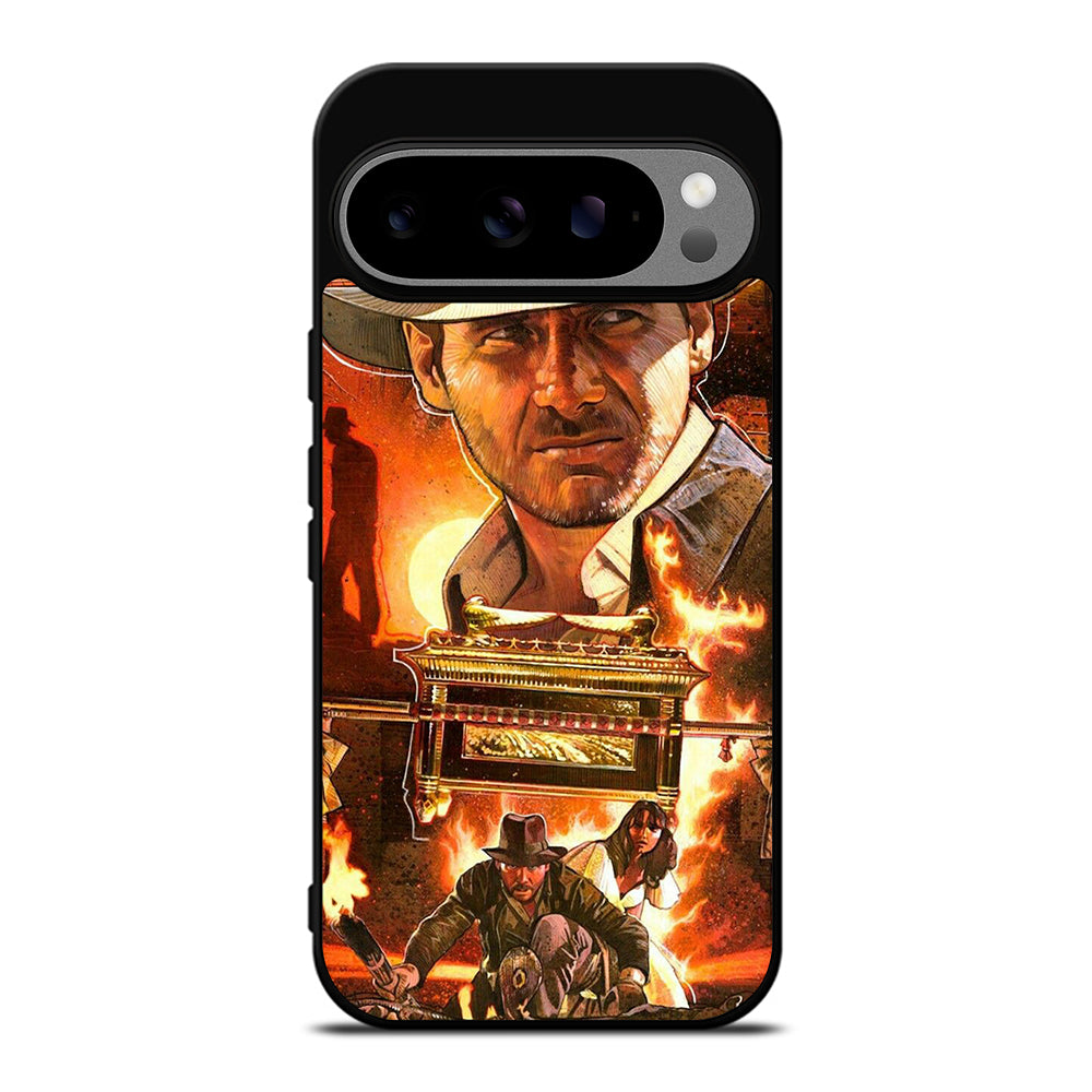 INDIANA JONES RAIDERS OF THE LOST ARK ART Google Pixel 9 Pro XL Case Cover