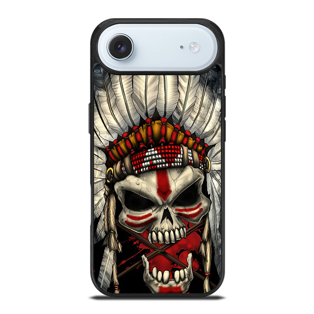 INDIAN FEATHER SKULL ART 1 iPhone Air Case Cover