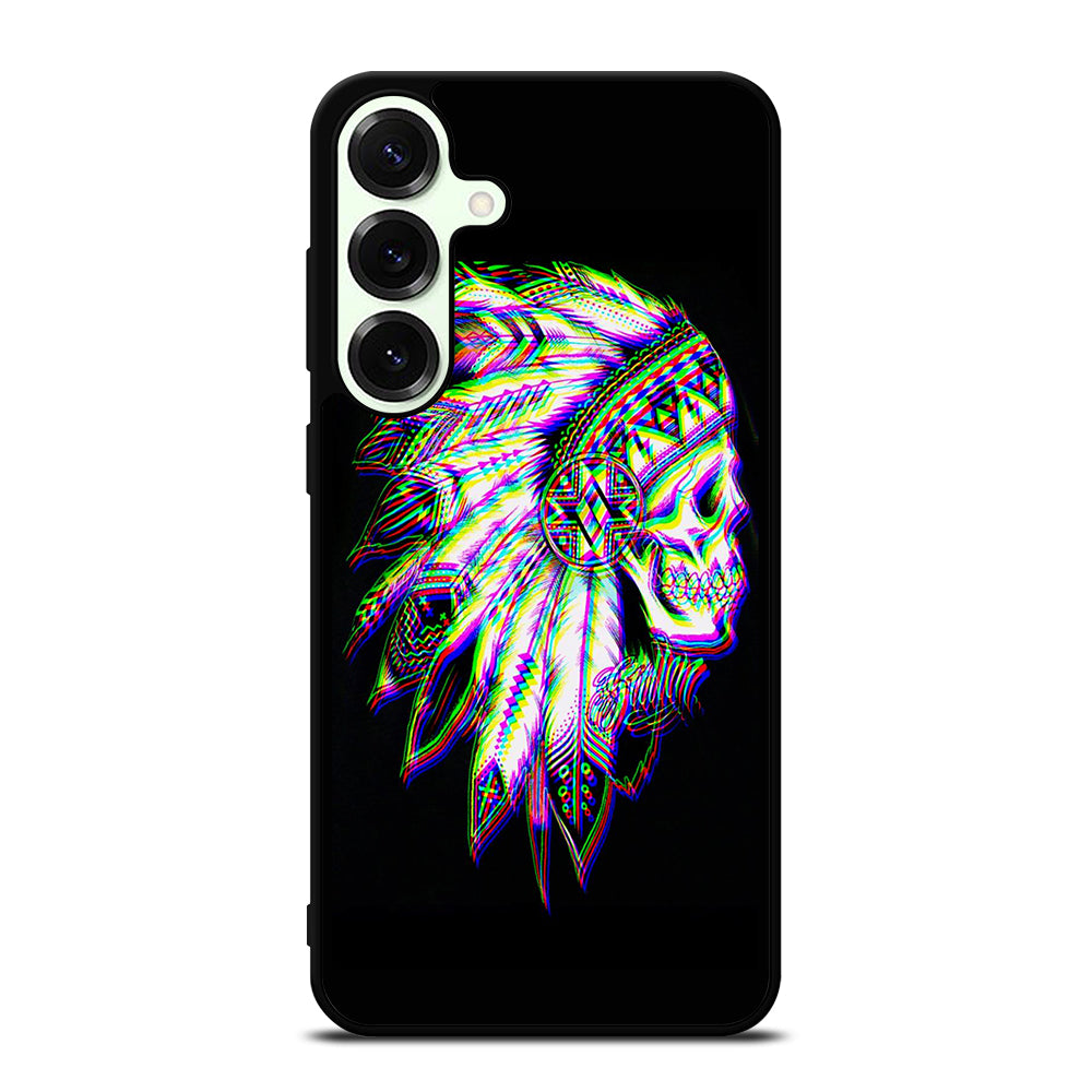 INDIAN FEATHER SKULL LOGO Samsung Galaxy S25 Plus Case Cover