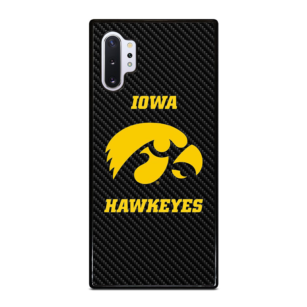 IOWA HAWKEYES CARBON LOGO Samsung Galaxy Note 10 Plus Case Cover