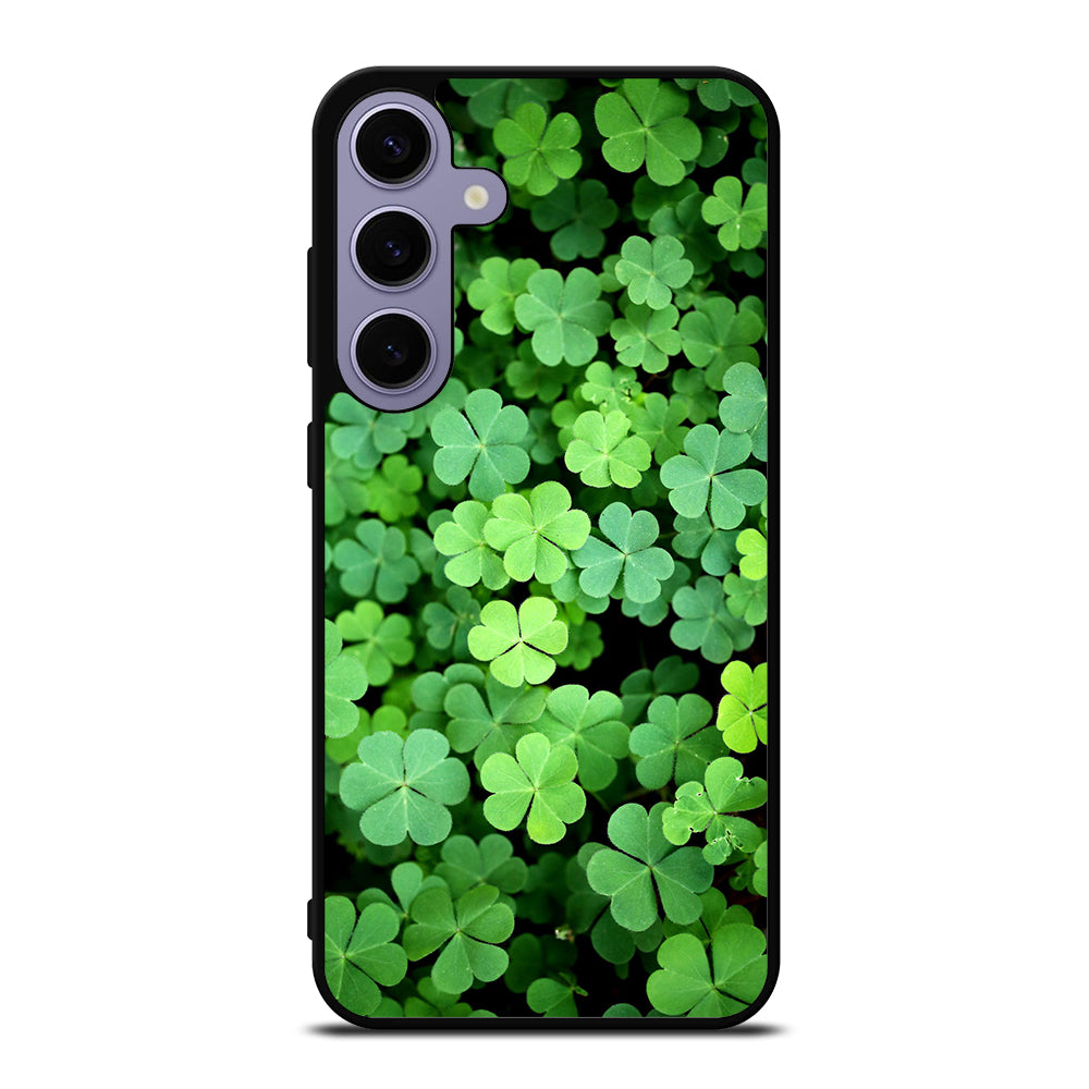 IRISH SHAMROCK CLOVER FLOWER 1 Samsung Galaxy S24 Plus Case Cover