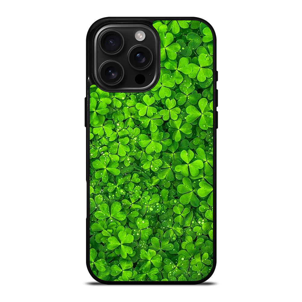 IRISH SHAMROCK CLOVER FLOWER 2 iPhone 16 Pro Max Case Cover