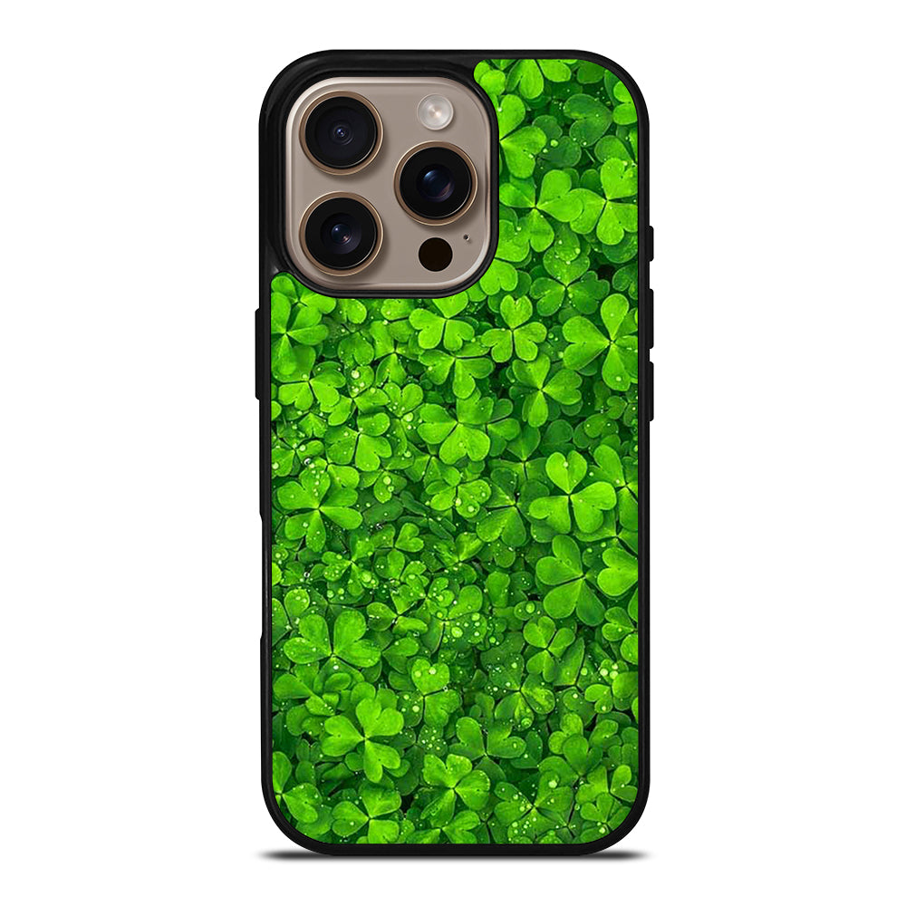 IRISH SHAMROCK CLOVER FLOWER 2 iPhone 16 Pro Case Cover