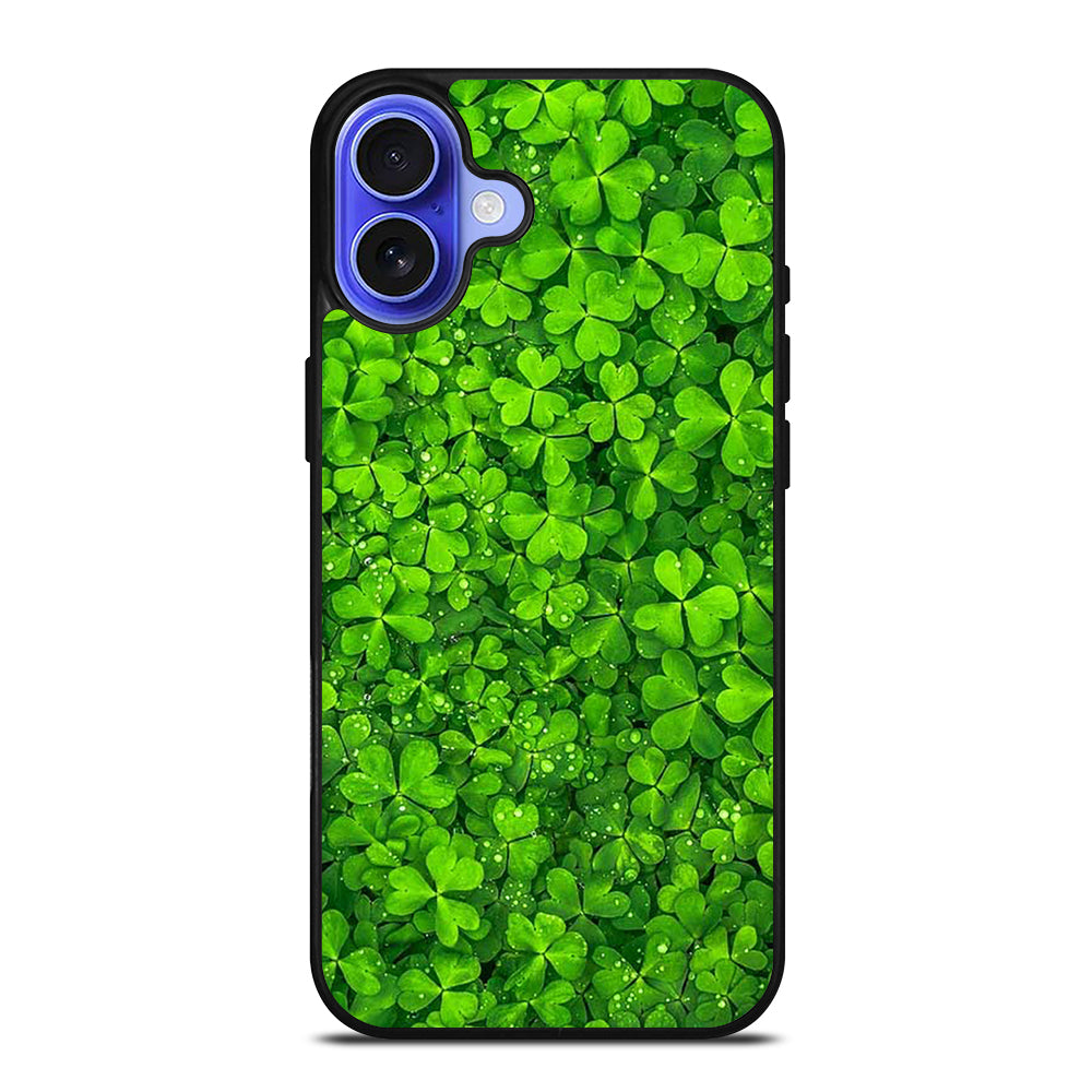 IRISH SHAMROCK CLOVER FLOWER 2 iPhone 16 Case Cover