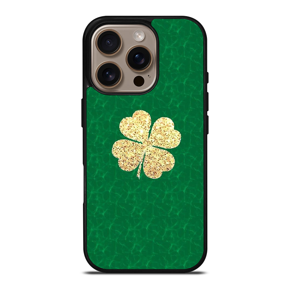 IRISH SHAMROCK CLOVER FLOWER 3 iPhone 16 Pro Case Cover