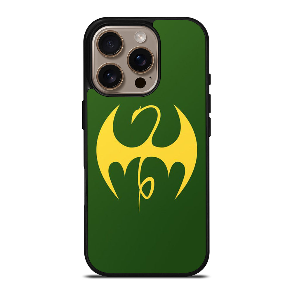 IRON FIST MARVEL LOGO iPhone 16 Pro Case Cover