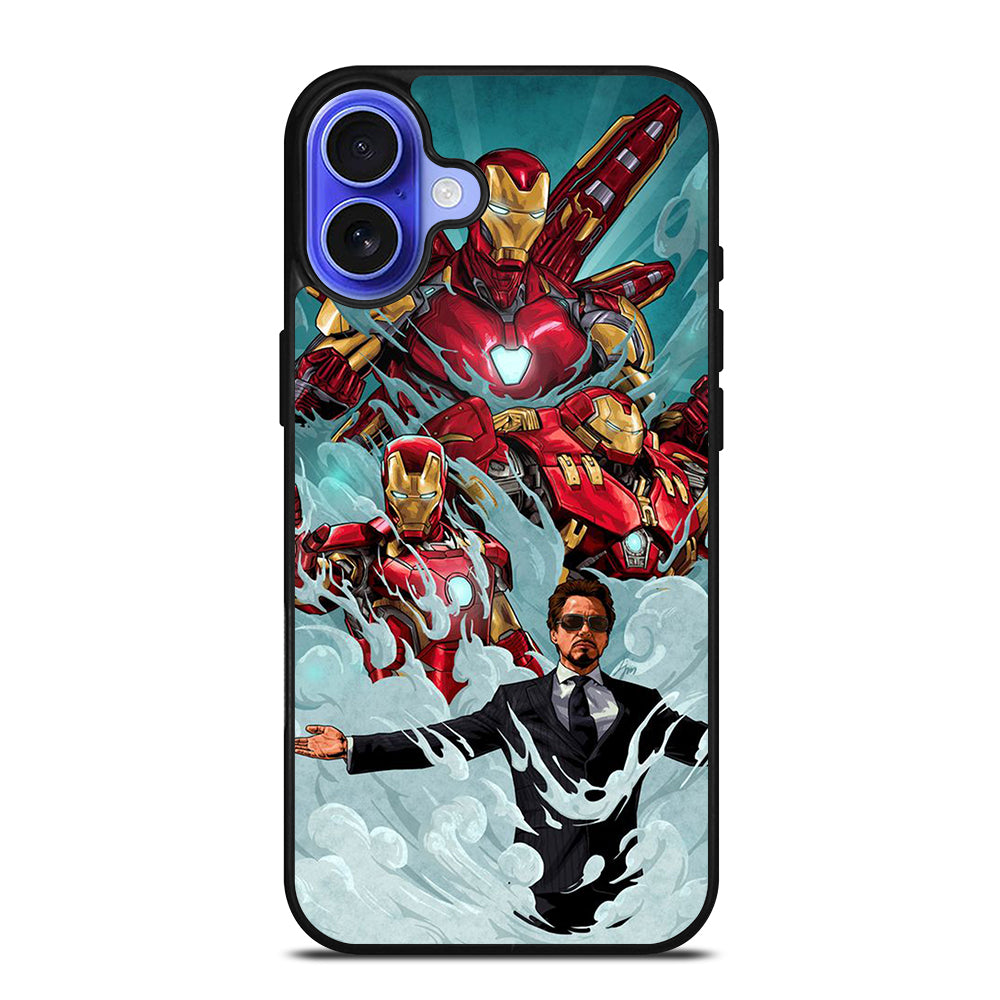 IRON MAN CARTOON 2 iPhone 16 Case Cover