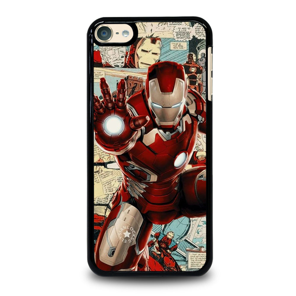 IRON MAN COMIC MARVEL iPod Touch 6 Case Cover