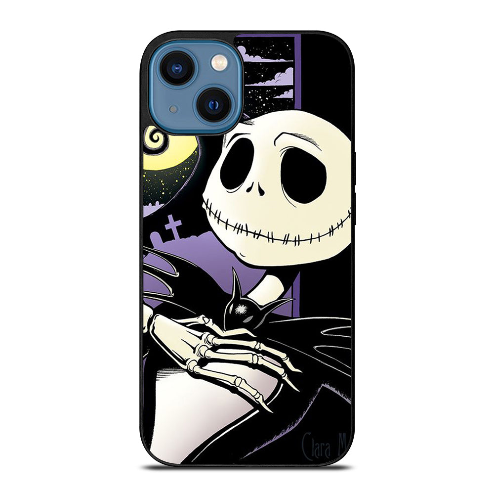JACK SKELLINGTON NIGHTMARE BEFORE CHRISTMAS CARTOON 2 iPhone 14 Case Cover