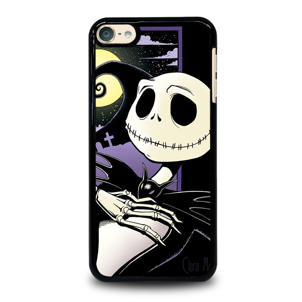 JACK SKELLINGTON NIGHTMARE BEFORE CHRISTMAS CARTOON 2 iPod Touch 6 Case Cover