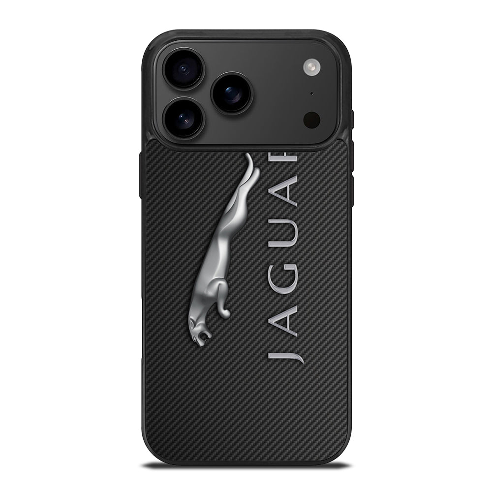 JAGUAR CAR LOGO CARBON iPhone 17 Pro Max Case Cover