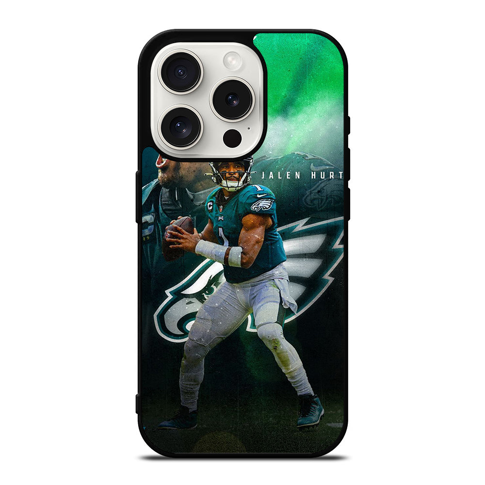 JALEN HURTS PHILADELPHIA EAGLES NFL 1 iPhone 15 Pro Case Cover