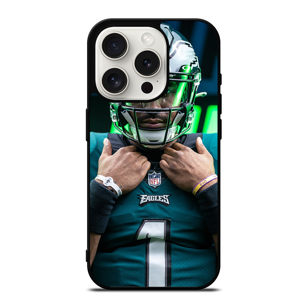 JALEN HURTS PHILADELPHIA EAGLES NFL 3 iPhone 15 Pro Case Cover
